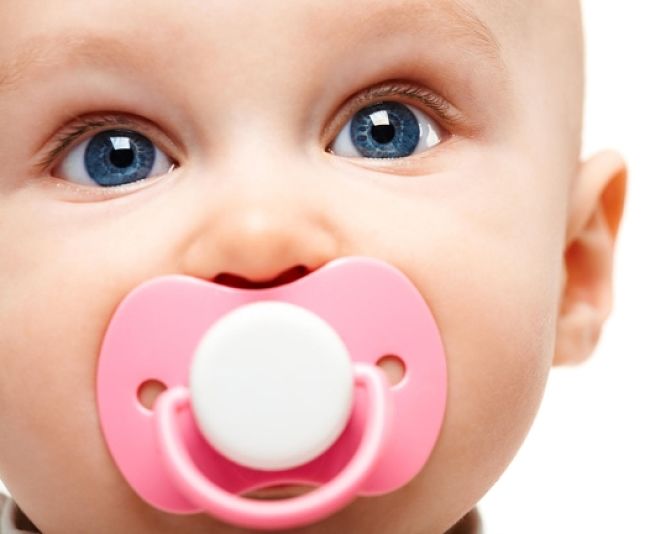 Many babies love their pacifiers