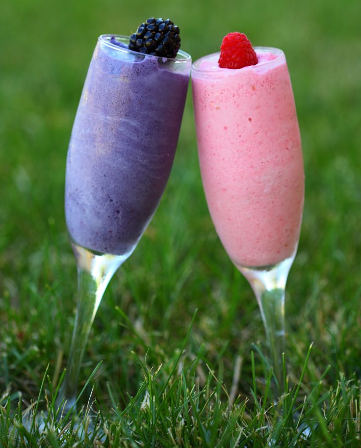 Smoothies are very popular and many contain healthy fresh fruit. Cheers!