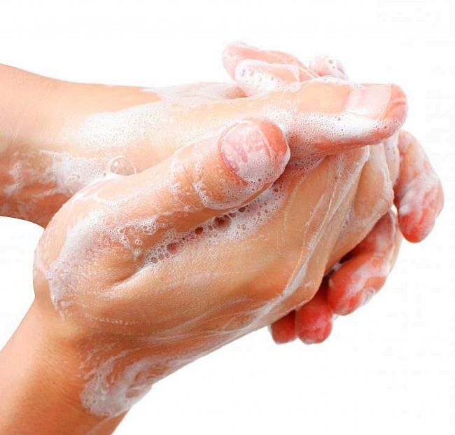 Washing hands and avoiding touching infected surfaces is the best way to avoid infections.