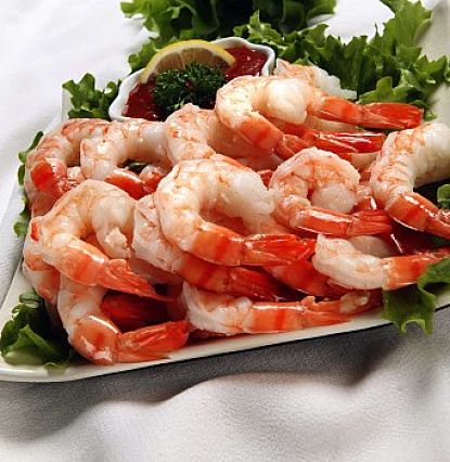 Many seafood items have relatively high cholesterol