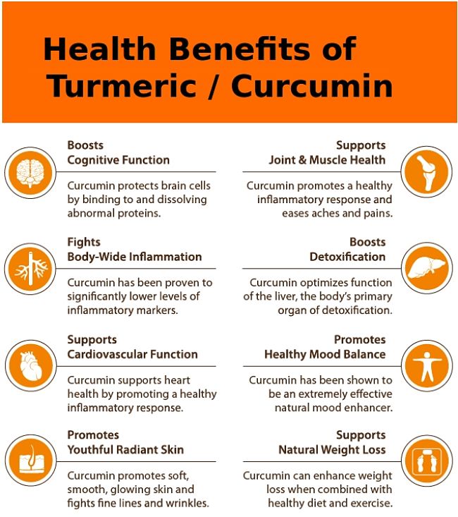 Health benefits if turmeric and its active ingredient -curcumin