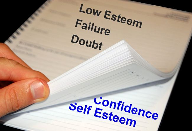 Turning the Page to Self Confidence and Self Esteem