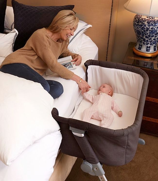 Babies are probably safer if they sleep in their own cots