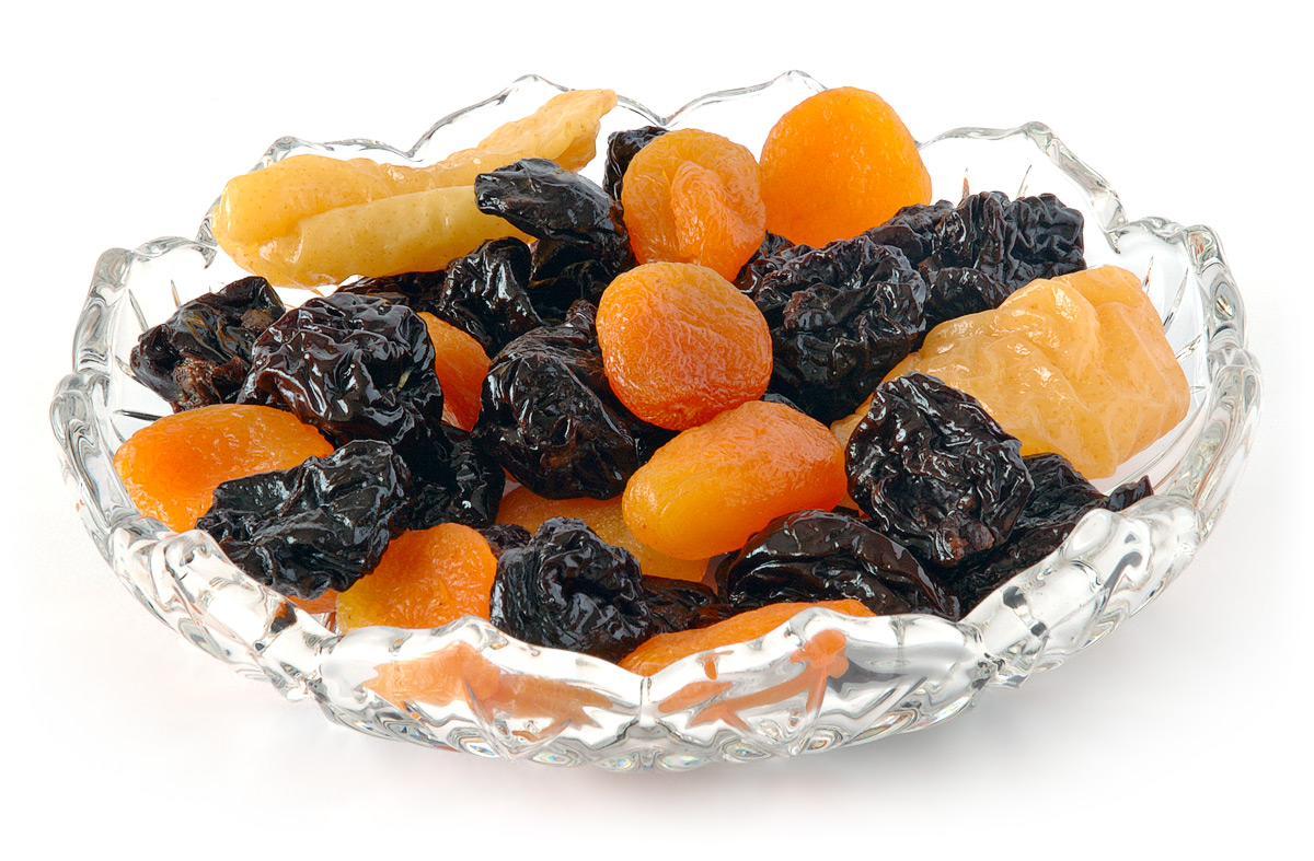 The nutrients in dried fruit varies greatly depending on the variety. See the chart for nutrition data