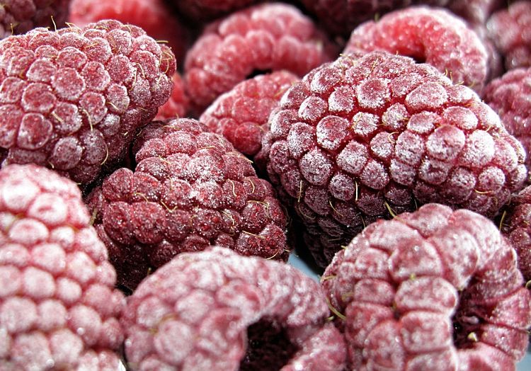 Frozen berries and fruits are generally cheap and retain the goodness of fresh fruit. Good choice for out of season.