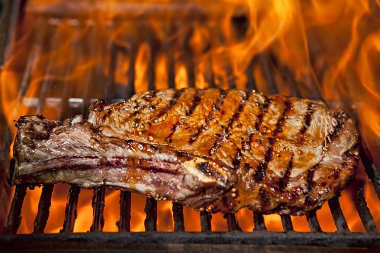 Cooking Meat With Flame could be hazardous due to the increased glycotoxin intake caused by cooking
