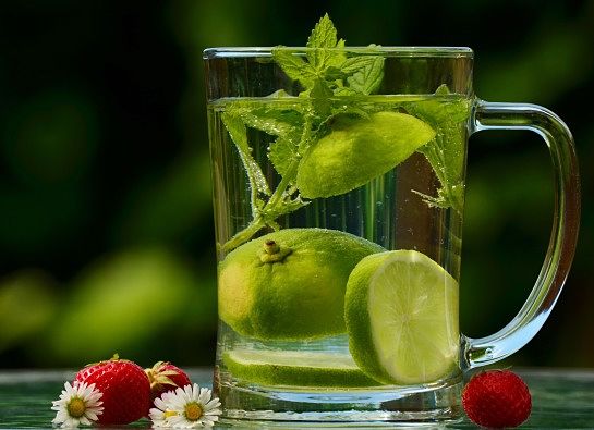 Water is the obvious choice for detoxing the body naturally