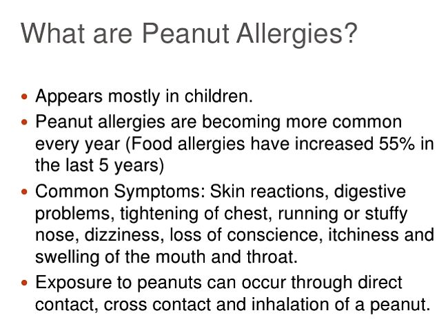 What are Peanut Allergies?